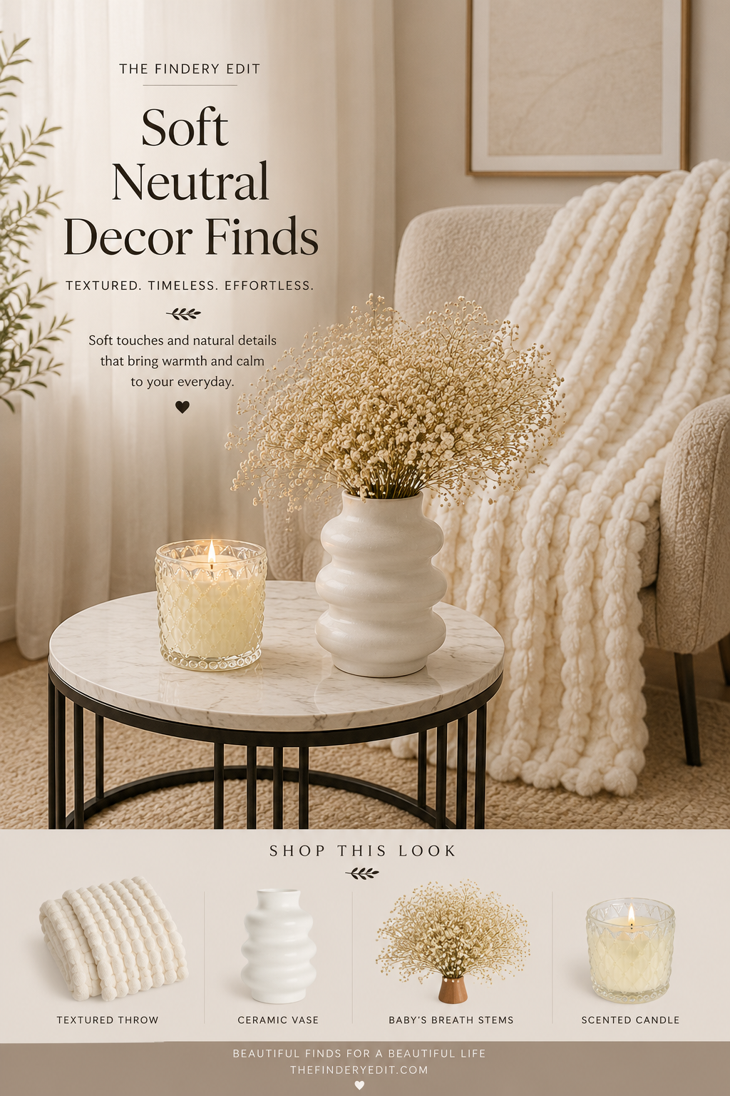 Soft Neutral Décor
