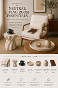 Neutral Living Room Essentials