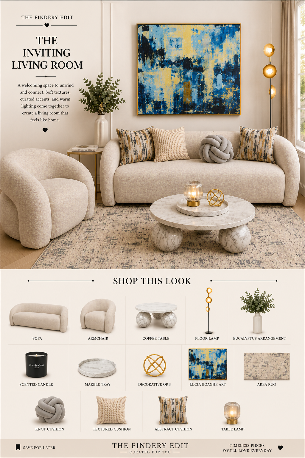 The Inviting Living Room